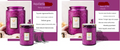 Embossed Glass Soy Aromatherapy Candles